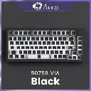 Akko 5075B VIA Barebone Kit 75% RGB w/ Knob